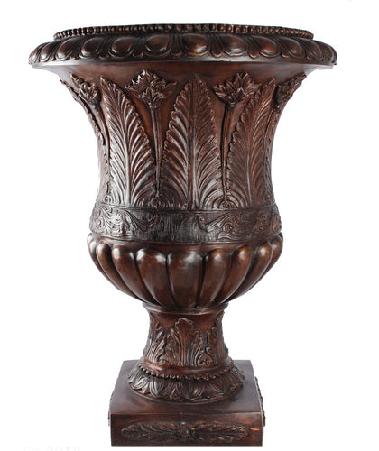 Bronze Acanthus Urn with Classical Details
