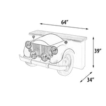 Load image into Gallery viewer, Blacksmith Auto Bar Pub Cabinet