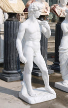 Load image into Gallery viewer, Large Michelangelo‘s David Reproduction Marble Sculpture