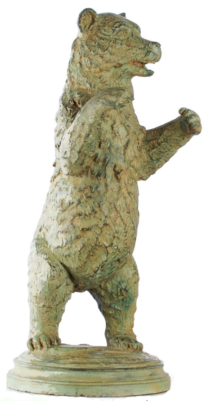 Bronze Grizzly Bear Statue - Standing