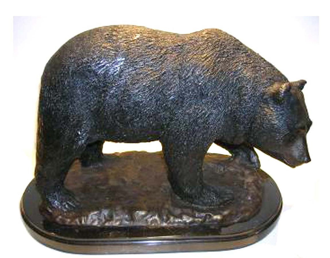 American Bear Bronze Sculpture