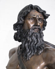 Load image into Gallery viewer, Life Size Majestic King Neptune with Dolphins Grand Fountain Statue