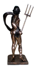 Load image into Gallery viewer, Life Size Majestic King Neptune with Dolphins Grand Fountain Statue