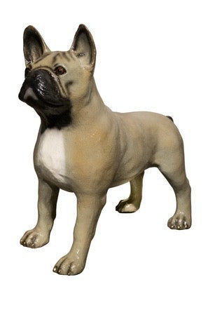Bronze French Bulldog Statue