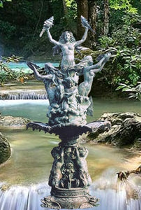 Life Size Grand Majestic Mermaid Fountain
