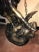Load image into Gallery viewer, Life Size Bronze St Michael the Archangel Statue with Sword