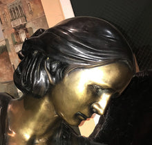 Load image into Gallery viewer, Life Size Bronze St Michael the Archangel Statue with Sword