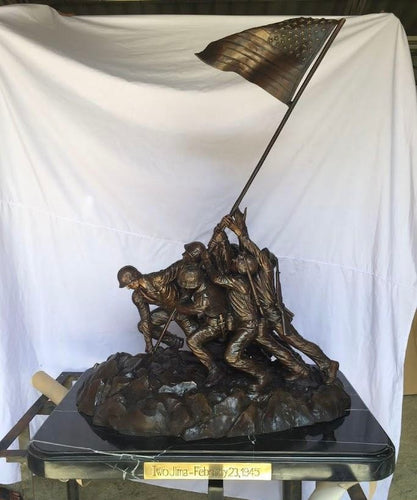 Bronze Large to Life Size Iwo Jima Statue