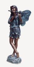 Load image into Gallery viewer, Large Bronze Fairy with Flute