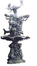 Load image into Gallery viewer, Large Grand Majestic Mermaid Fountain with Merboys