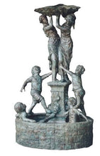 Load image into Gallery viewer, Grand Maiden and Children Bronze Courtyard Fountain