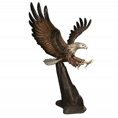 The Hunter - Life Size Bald Eagle Sculpture