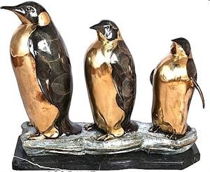 Family of Penguins on a Base I