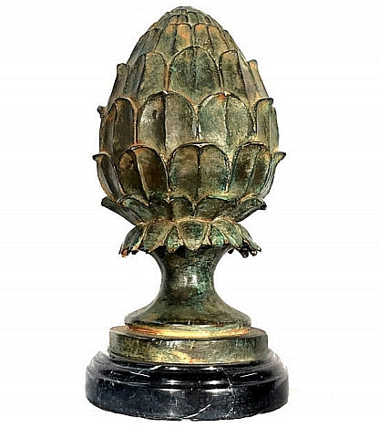 Bronze Acorn Finial and Sculpture