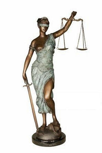 Lady Justice Statue 34"H