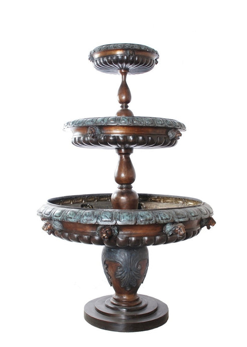 The 10 Bronze Tiered Fountains Which add Timeless Elegance