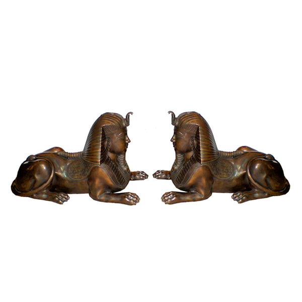 Bronze Sphinx Statues: Guardians of the Pharaohs and Modern Home Entrances
