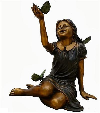 Add Children Statues to Create a Storytelling Effect