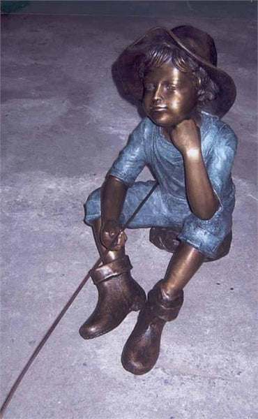 Why Americans Love Bronze Boy and Girl Statues for Decorating the Gardens