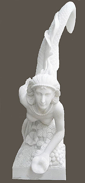 Let Us Personalize Our Marble Mermaid Statue with Your Child’s Face Carved on It