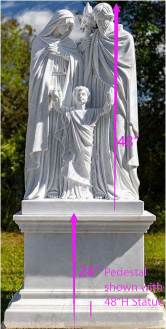 THE SPIRITUAL POWER OF HOLY FAMILY STATUE FOR CATHOLIC HOME AND CHURCH