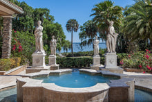 Load image into Gallery viewer, Four Seasons Fiberglass Statues Set With Pedestals