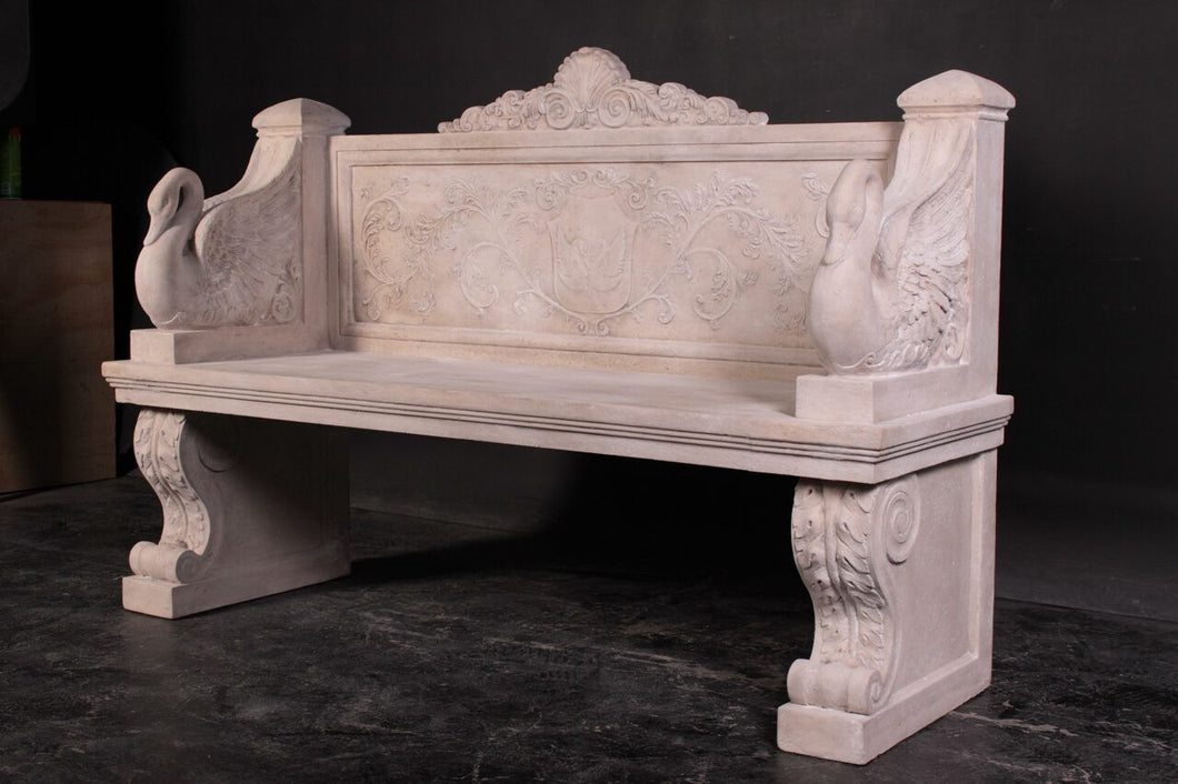 Roma Fiberglass Garden Bench