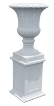 Load image into Gallery viewer, 2 Piece Roman Garden Urn with Pedestal - 46”H