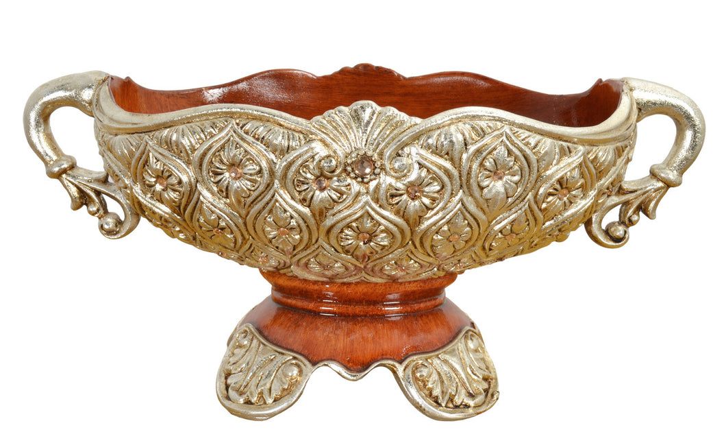 Spanish Table Bowl Centerpiece - 8”H