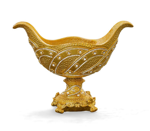 Classical European Bowl Centerpiece - 8”H