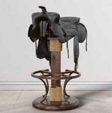 Load image into Gallery viewer, Western Ranch Horse Saddle Bar Stool