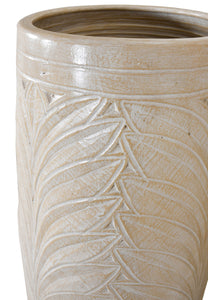 Tall Mediterranean Garden Vase and Jar - 59”H