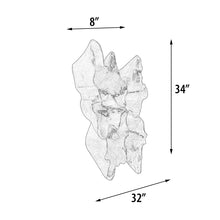 Load image into Gallery viewer, Large Teak Wall Sculpture Hanging