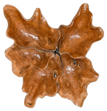 Load image into Gallery viewer, Large Teak Wall Sculpture Hanging
