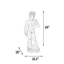 Load image into Gallery viewer, Michelangelo‘s David Copper Statue - 69”H