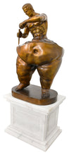 Load image into Gallery viewer, Losing Fat Muscular Male Copper Statue - 60”H