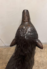 Load image into Gallery viewer, Bronze Lone Wolf Sculpture