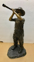 Load image into Gallery viewer, Bronze Boy Statue with Telescope