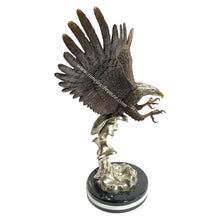 Load image into Gallery viewer, Large American Bald Eagle Bronze Sculpture