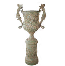 Load image into Gallery viewer, Grand Estate 2-Handled Courtyard Bronze Urn