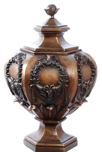 Bronze Garland Box with Lid