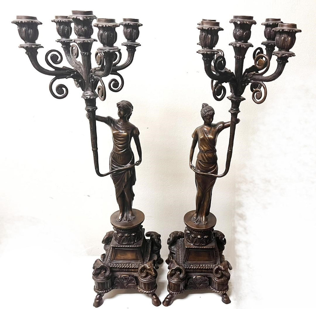 Classical Verona Candelabra with 5 Candle Holders
