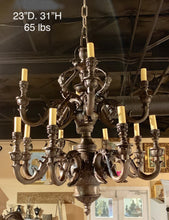 Load image into Gallery viewer, Bronze Vermont Classical Chandelier