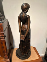 Load image into Gallery viewer, Beautiful Anna Marie with Her Diary Bronze Girl Sculpture
