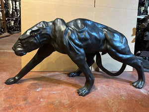 Life Size Bronze Cougar Sculpture