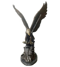 Load image into Gallery viewer, Powerful American Eagle Bronze Sculpture
