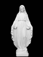 Load image into Gallery viewer, Large Blessed Virgin Mary Italian Marble Statue - 51”H