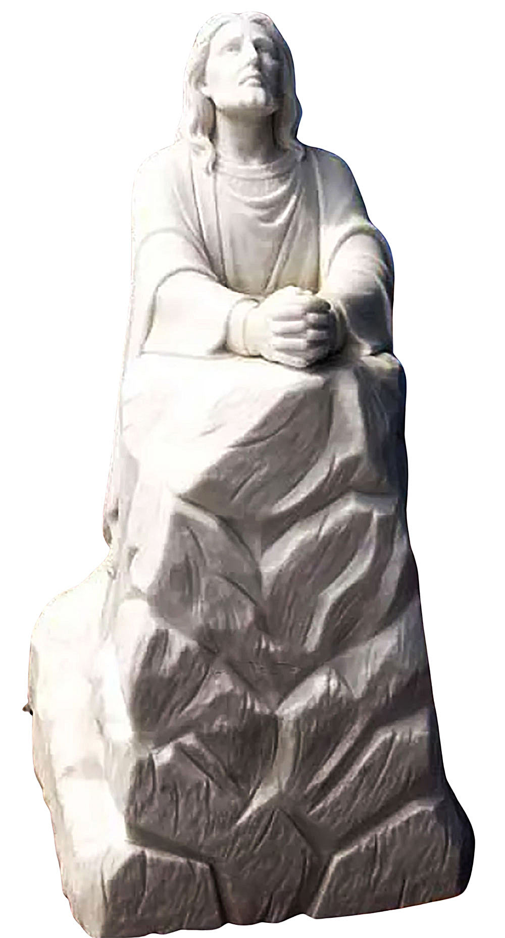 Jesus in the Garden of Gethsemane Marble Statue