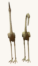 Load image into Gallery viewer, Beautiful Life Size Bronze Crane Fountain Statues