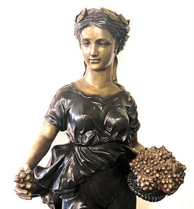 Bronze Set of Four Seasons Sculptures - Spring, Fall, Summer, Winter